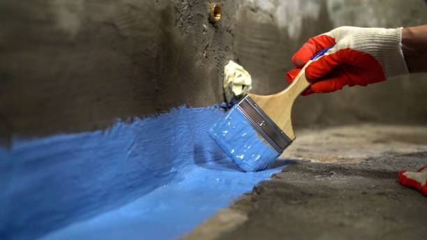 Commercial Crawl Space Encapsulation project at a Springtown, PA business property by SJ Waterproofing Pros