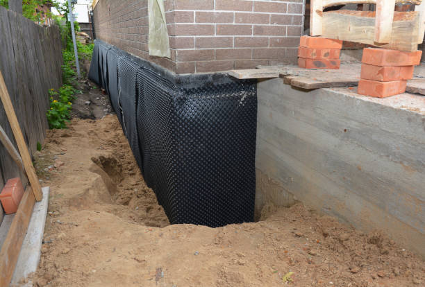 SJ Waterproofing Pros technician performing targeted Crawl Space Encapsulation assessment in Springtown, PA